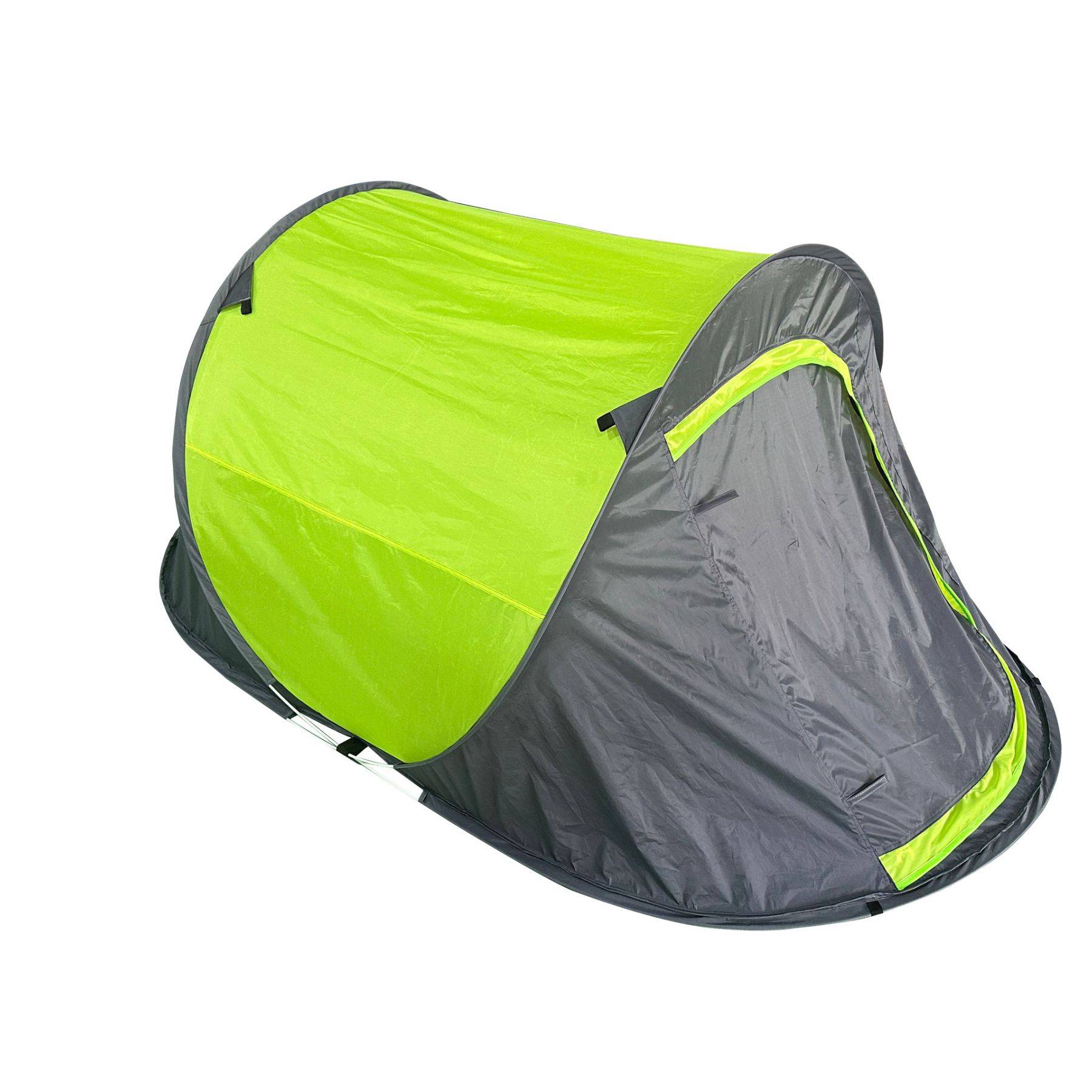 Pop Up Wurfzelt für 2 Personen grün Outdoor Campingzelt Trekking Festival