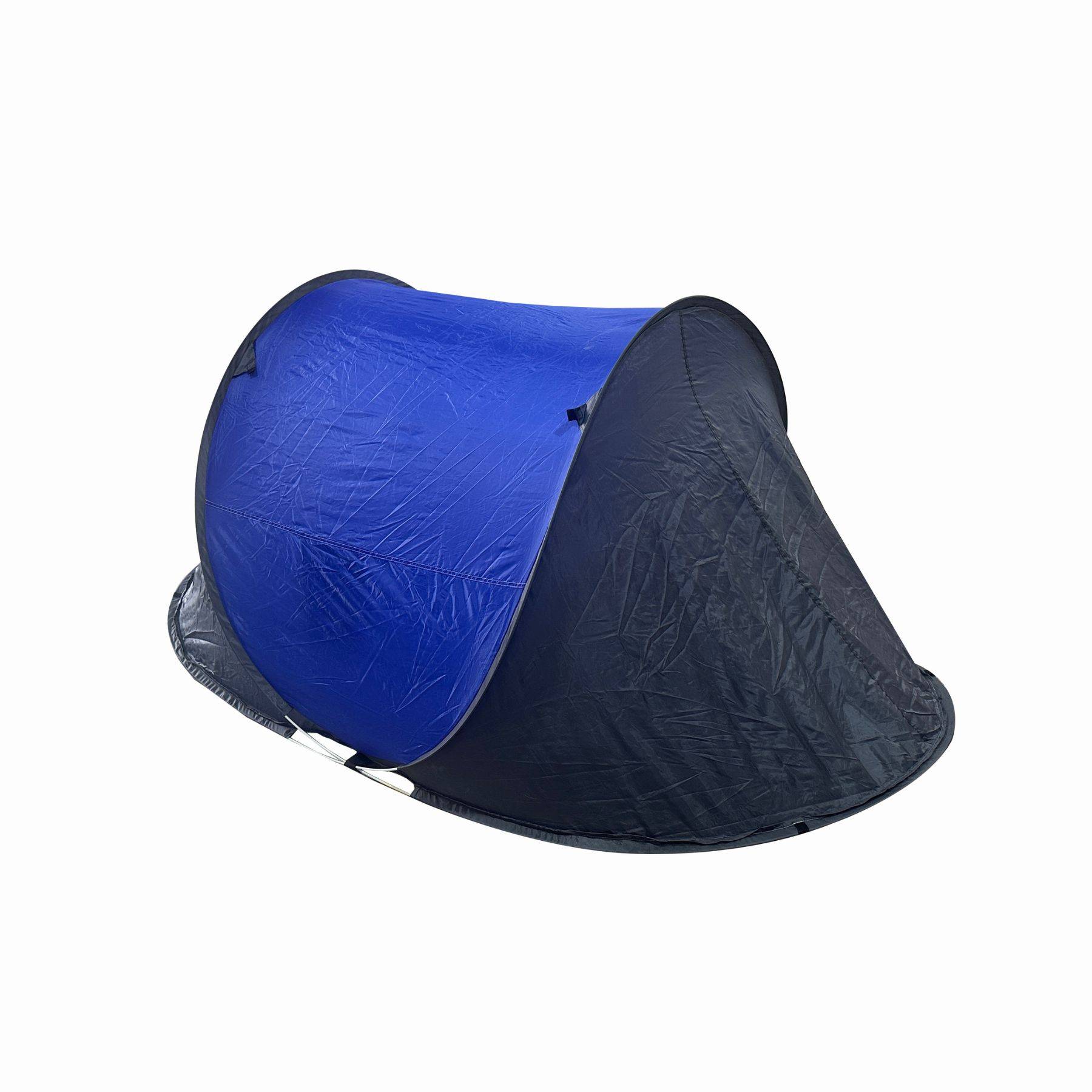 Pop Up Wurfzelt für 2 Personen Blau Outdoor Campingzelt Trekking Festival