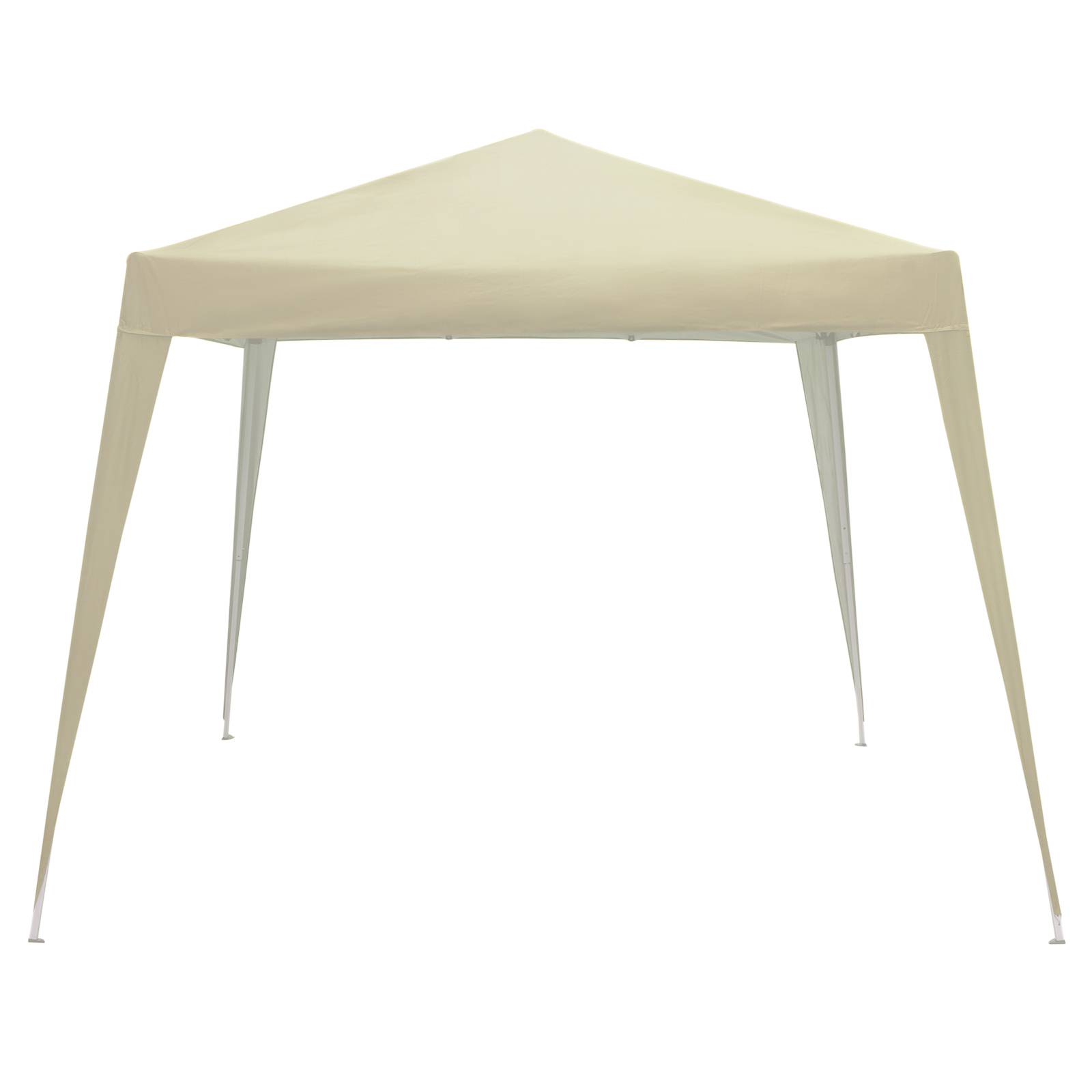 Faltpavillon Partyzelt 3x3m Gartenzelt Popup Zelt Transporttasche Beige Creme