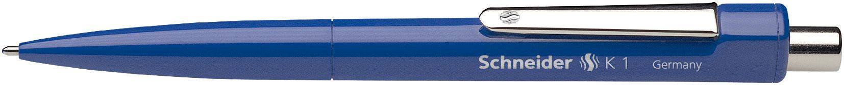 20x SCHNEIDER SN3153 Kugelschreiber K 1, Druckmechanik, M blau, dokumentenecht