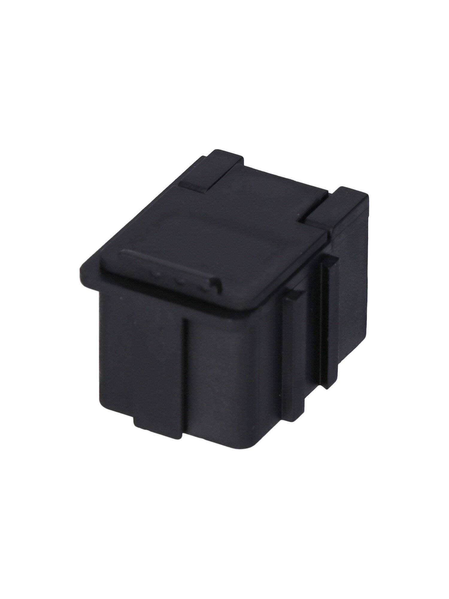 ESD SMD Box N1, 16 x 12 x 15 mm, schwarz/schwarz