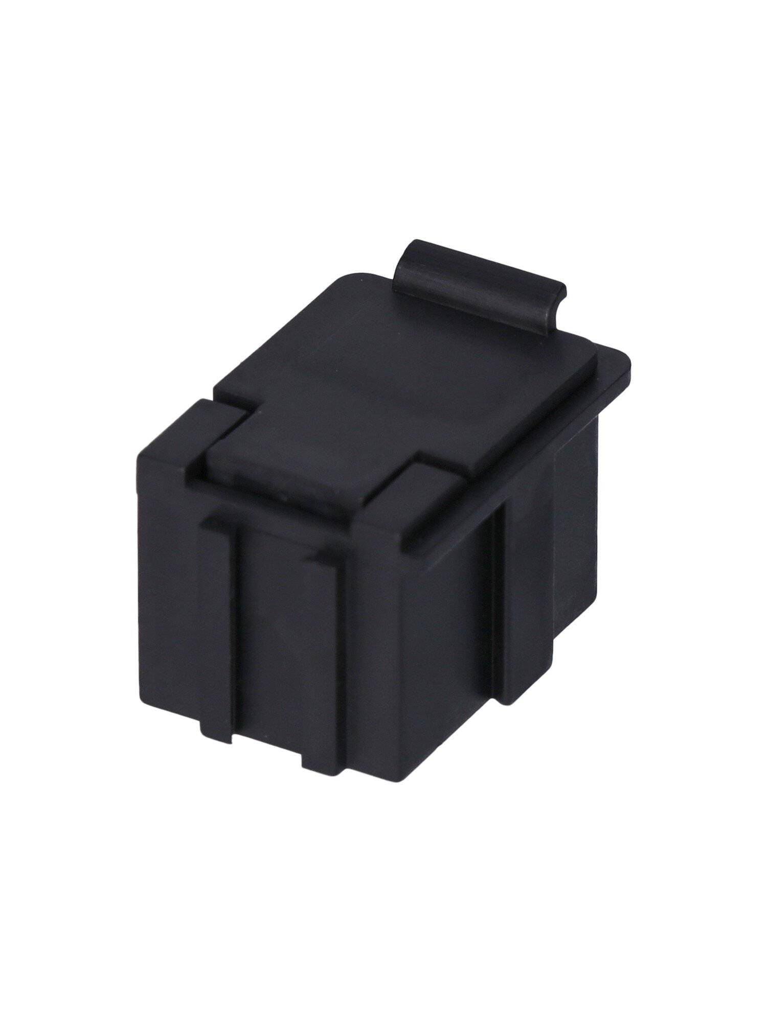ESD SMD Box N1, 16 x 12 x 15 mm, schwarz/schwarz