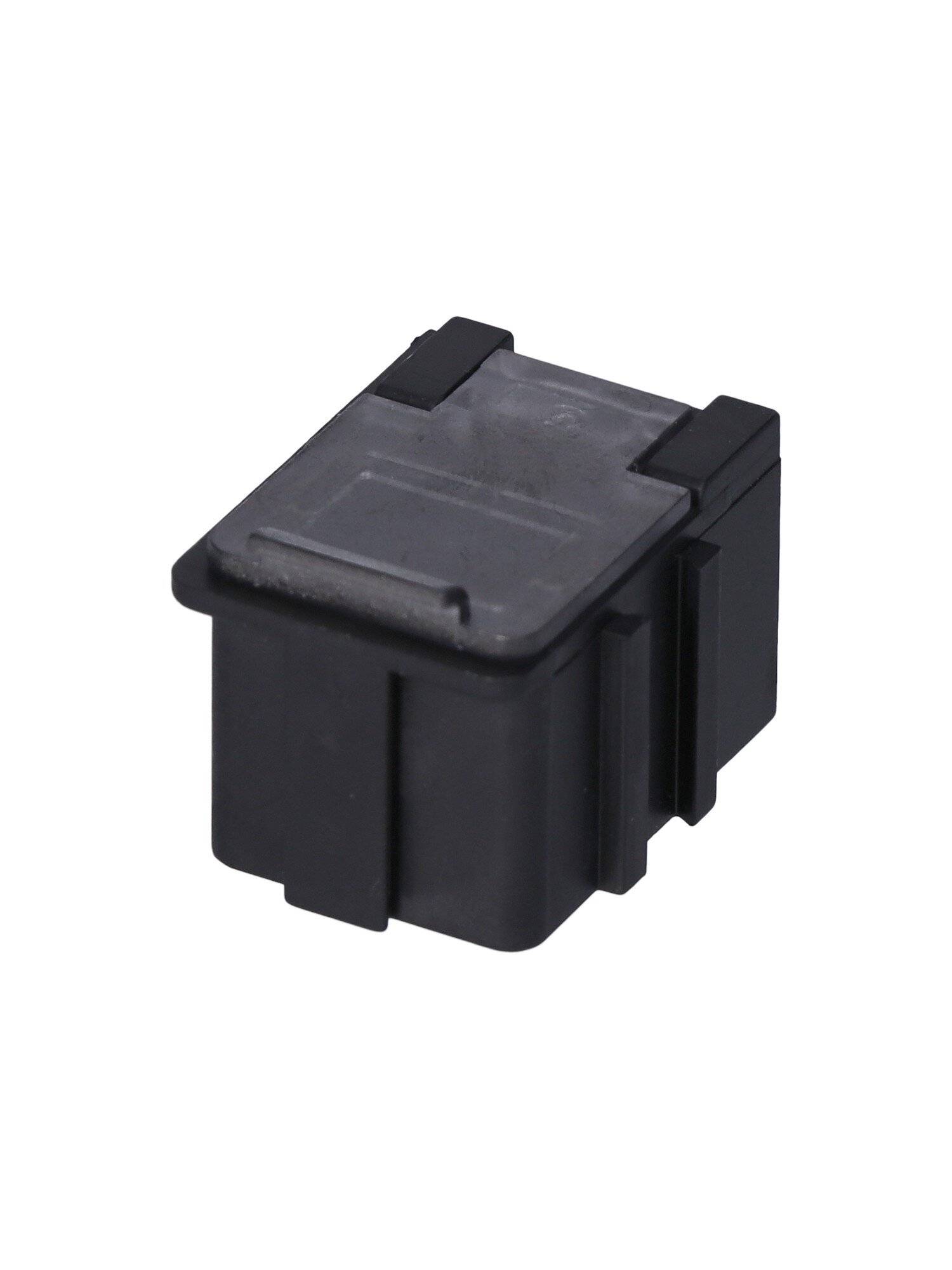 ESD SMD Box N1, 16 x 12 x 15 mm, schwarz/transparent bedampft