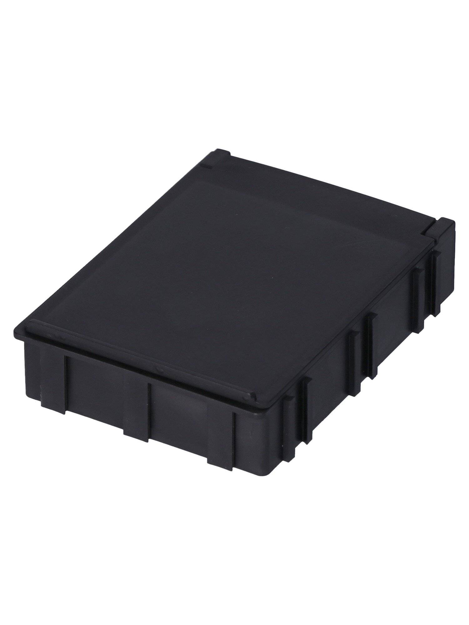 ESD SMD Box N4, 68 x 57 x 15 mm, schwarz/schwarz