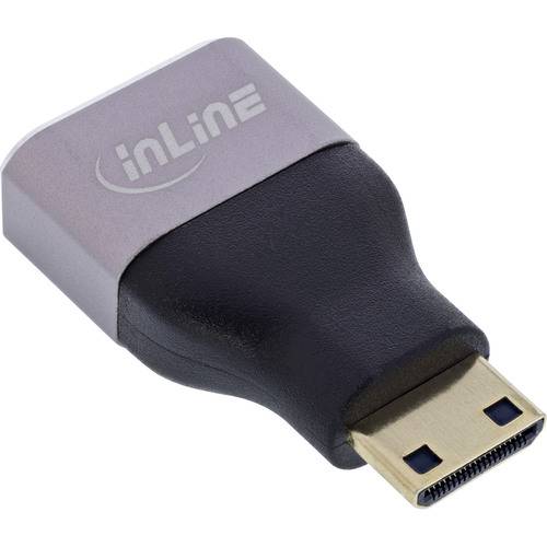 InLine® HDMI Adapter, A Buchse / Mini C Stecker, 8K UHD Adapter / Konverter Video