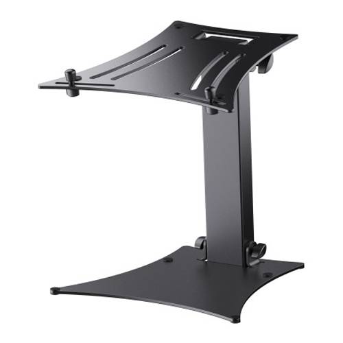 KOENIG & MEYER 12190-024-56 - Laptop-Ständer für Laptop & weitere Geräte (8,00 kg Tragfähigkeit) - schwarz struktur
