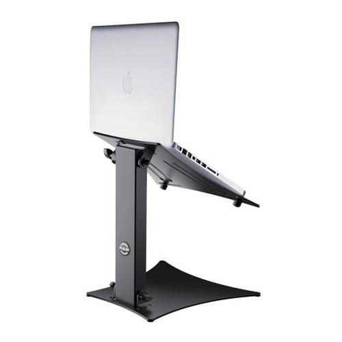KOENIG & MEYER 12190-024-56 - Laptop-Ständer für Laptop & weitere Geräte (8,00 kg Tragfähigkeit) - schwarz struktur