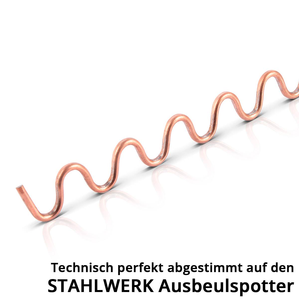 STAHLWERK Wellendraht 50er Set Ausbeulspotter Smart Repair Spotter Zubehör