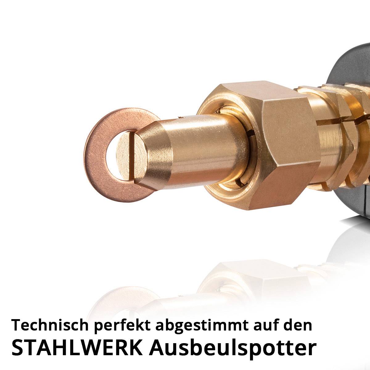 STAHLWERK 2 x Anschweißscheiben 50er Set Ausbeulspotter Smart Repair Spotter