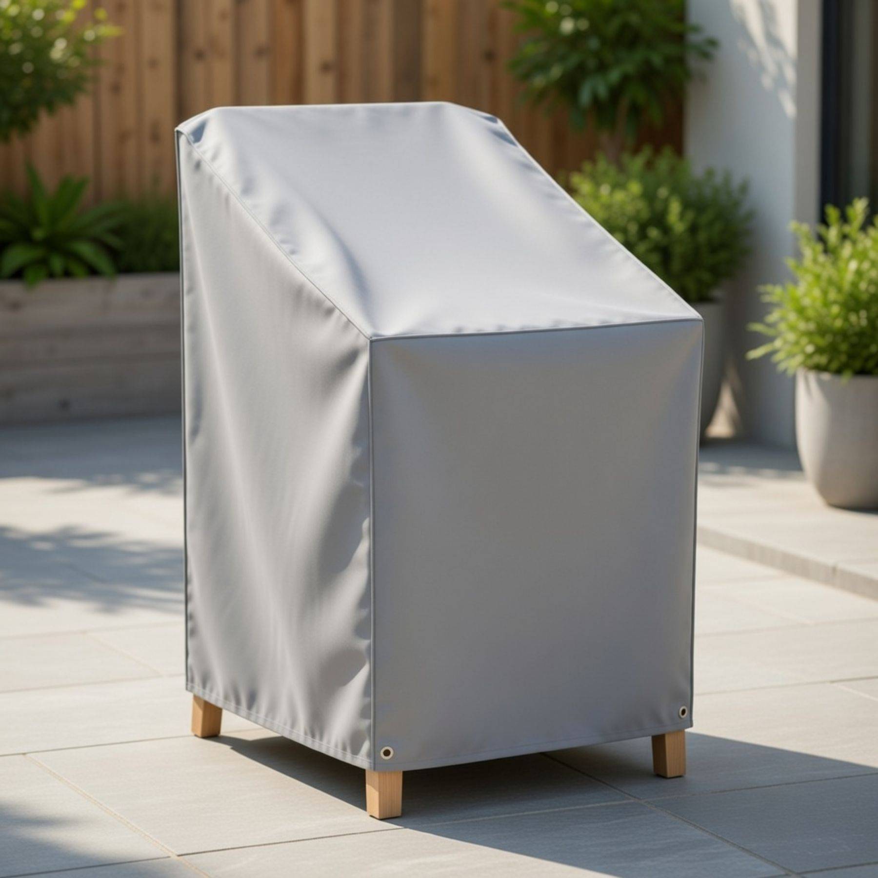 Gartenhülle Stuhlhülle Gartenstuhlhülle 600D Polyester 65cmx65cmx80/120cm