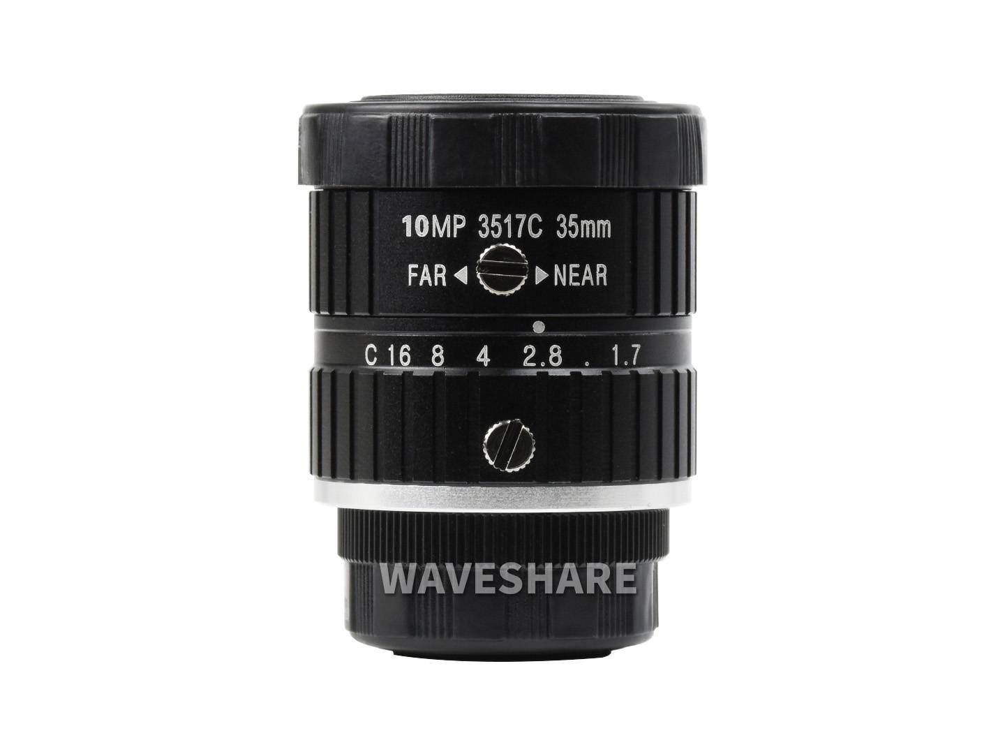 WaveShare 35mm Telephoto Lens for Raspberry Pi High Quality Camera