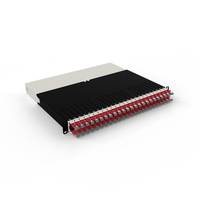 PATCHBOX - .one 8RU Cat 6a STP 0.8 m Rot - Kabel - Netzwerk