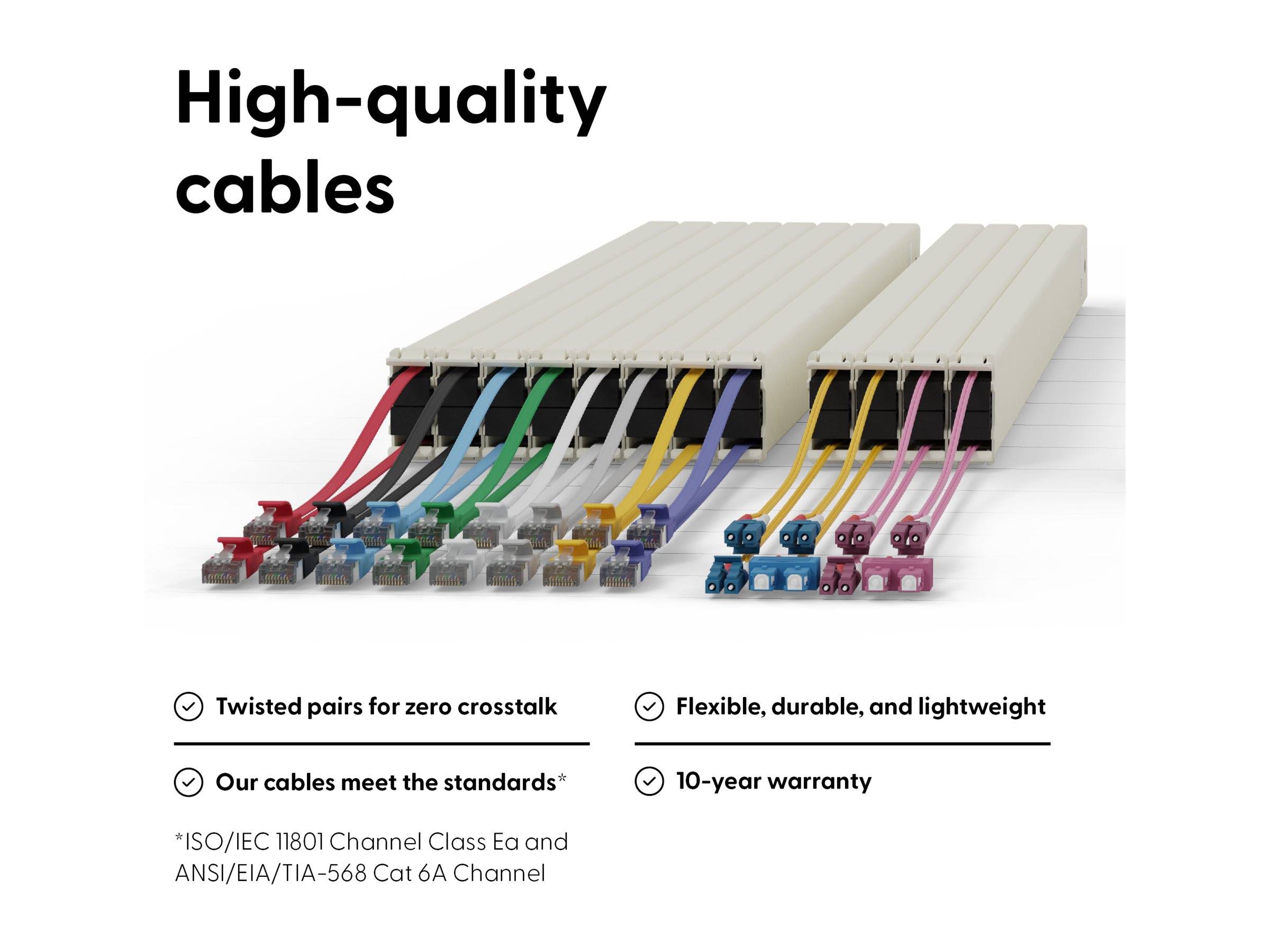 PATCHBOX patchbox.one - Kupferkassette - einziehbarCAT 6a - STP - Schwarz