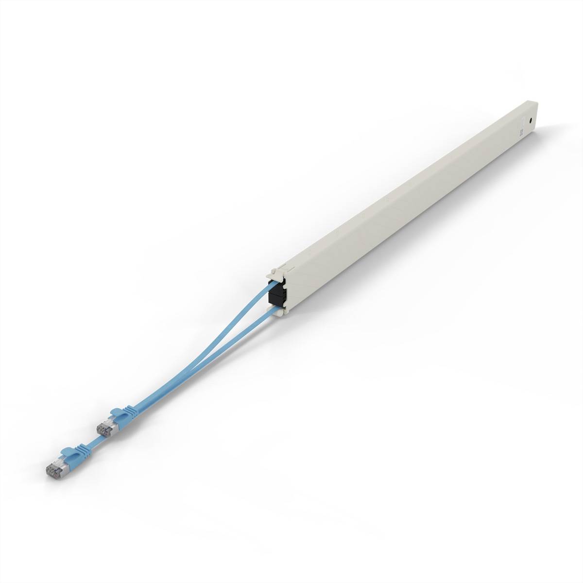 patchbox.one Kassette 46RU STP blau Cat.6a 2,5m