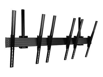 Chief Fusion 3x1 Menu Board Ceiling Display Mount - For Displays 40-55" - Portrait - Befestigungskit (Schienenhalterung