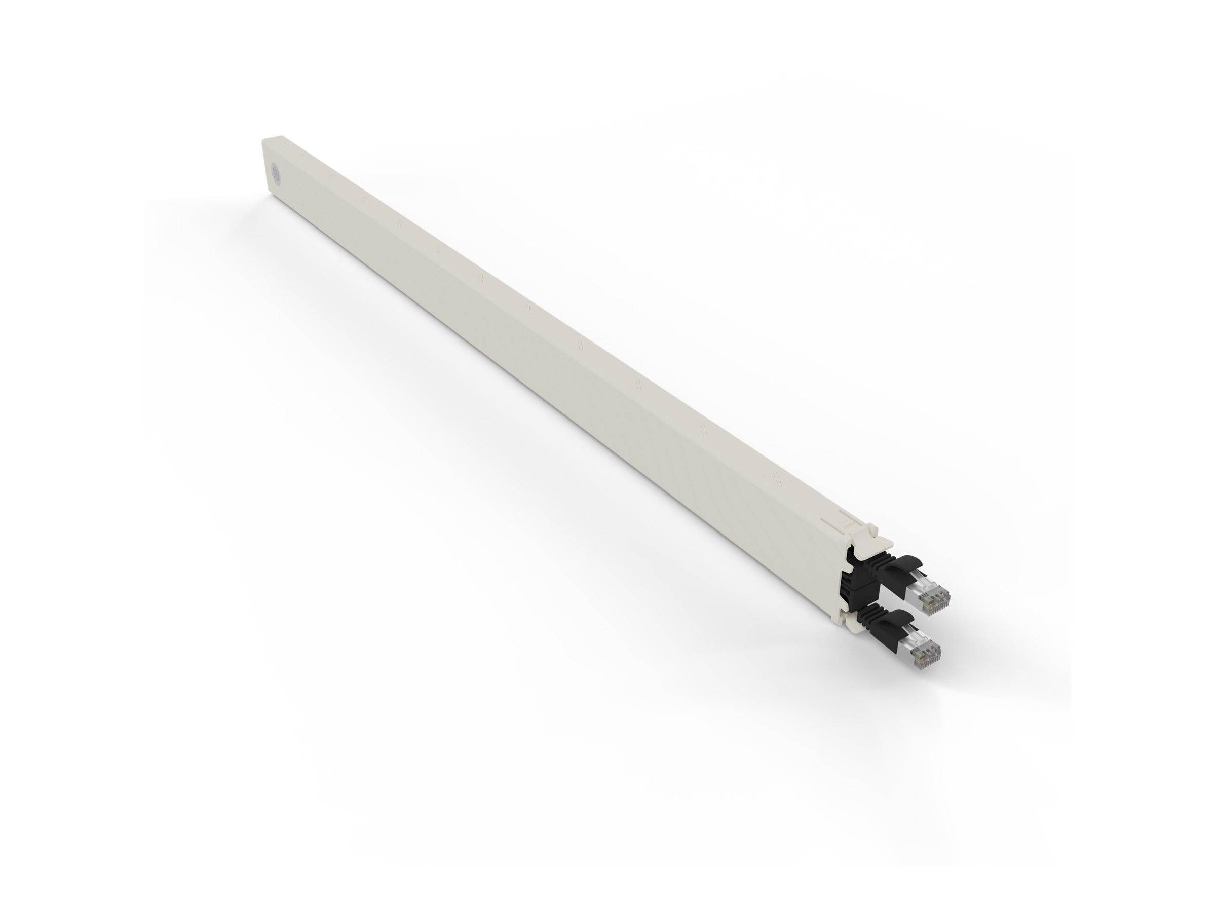 PATCHBOX patchbox.one - Kupferkassette - einziehbarCAT 6a - STP - Schwarz