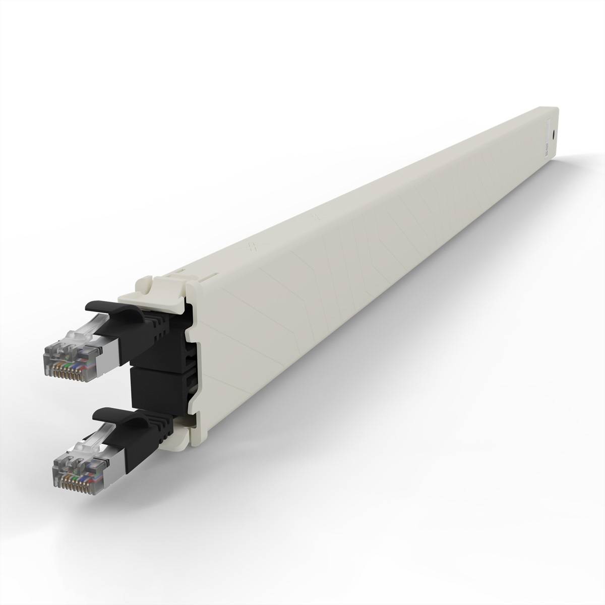 patchbox.one Kassette 30RU STP schwarz Cat.6a 1,8m