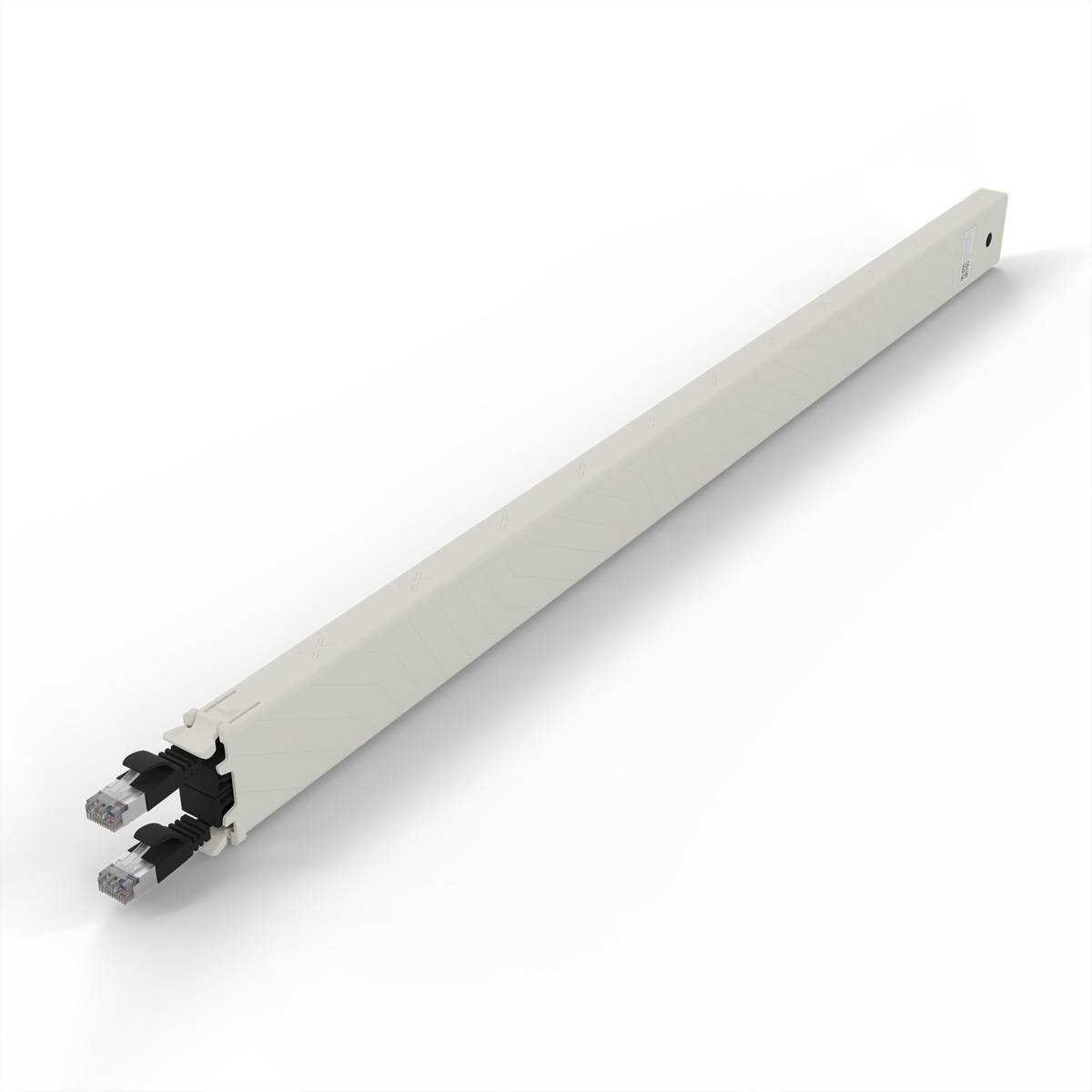 patchbox.one Kassette 30RU STP schwarz Cat.6a 1,8m