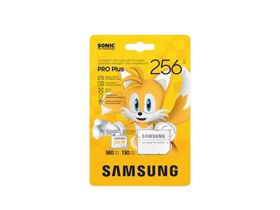 SAMSUNG SONIC microSD 256GB+SD-Adapter Komponenten Speicher Flash-Speicher
