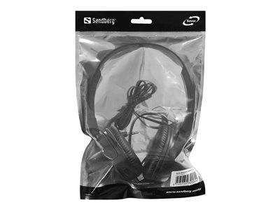 SANDBERG Saver MiniJack Headphone Travel Eingabe / Ausgabe Kopfhörer & Headsets