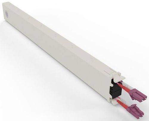 patchbox.one/Cassette 8RU (0,8 m), LWL OM4, LC-LC, erikaviolett