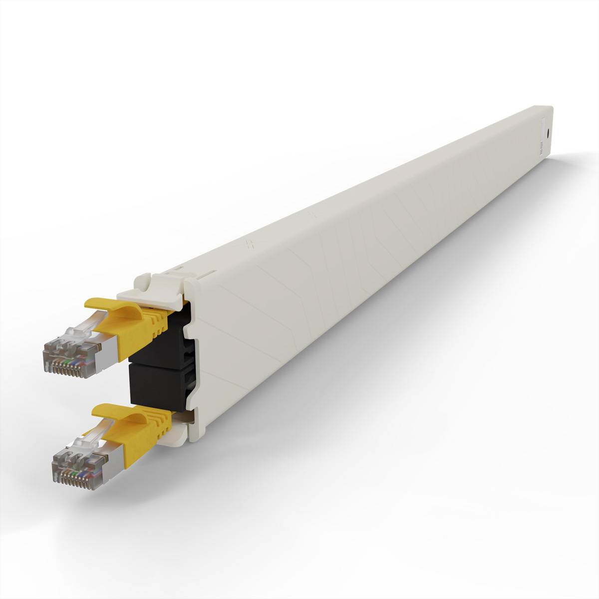 patchbox.one Kassette 30RU STP gelb Cat.6a 1,8m