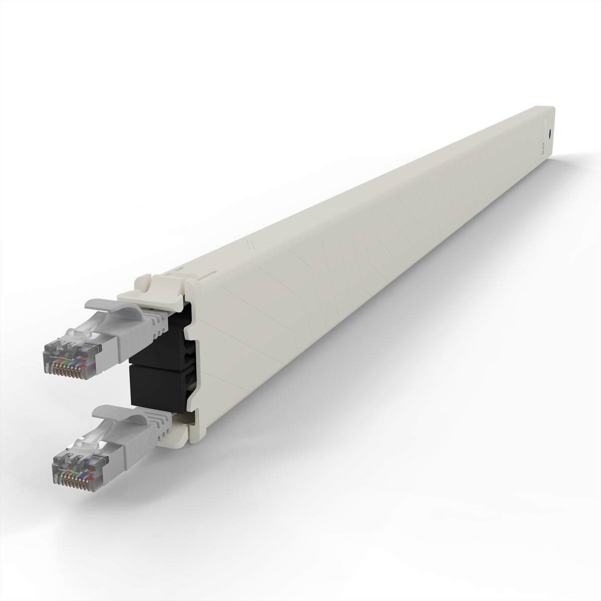 patchbox.one Kassette 30RU STP grau Cat.6a 1,8m