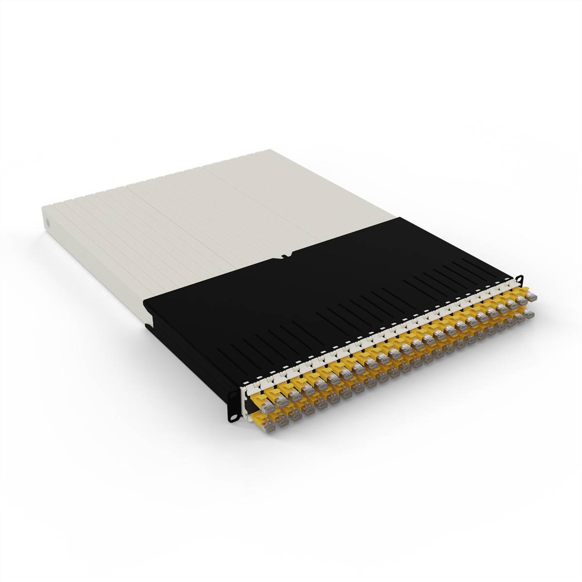 patchbox.one 30RU STP gelb Cat.6a 1,8m