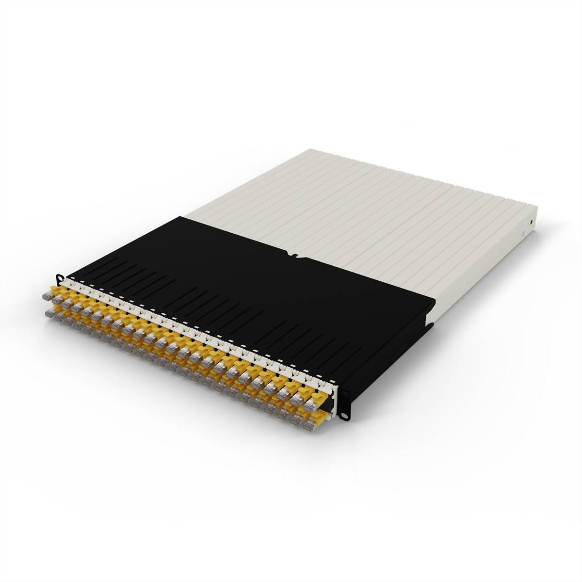 patchbox.one 30RU STP gelb Cat.6a 1,8m