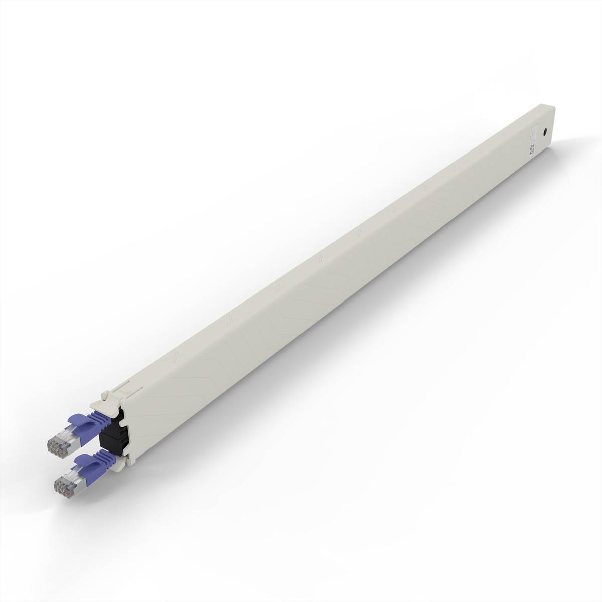 patchbox.one Kassette 30RU STP violett Cat.6a 1,8m