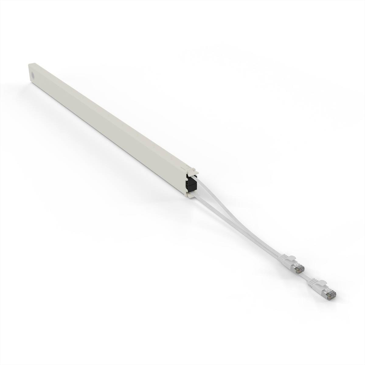 patchbox.one Kassette 46RU STP weiß Cat.6a 2,5m