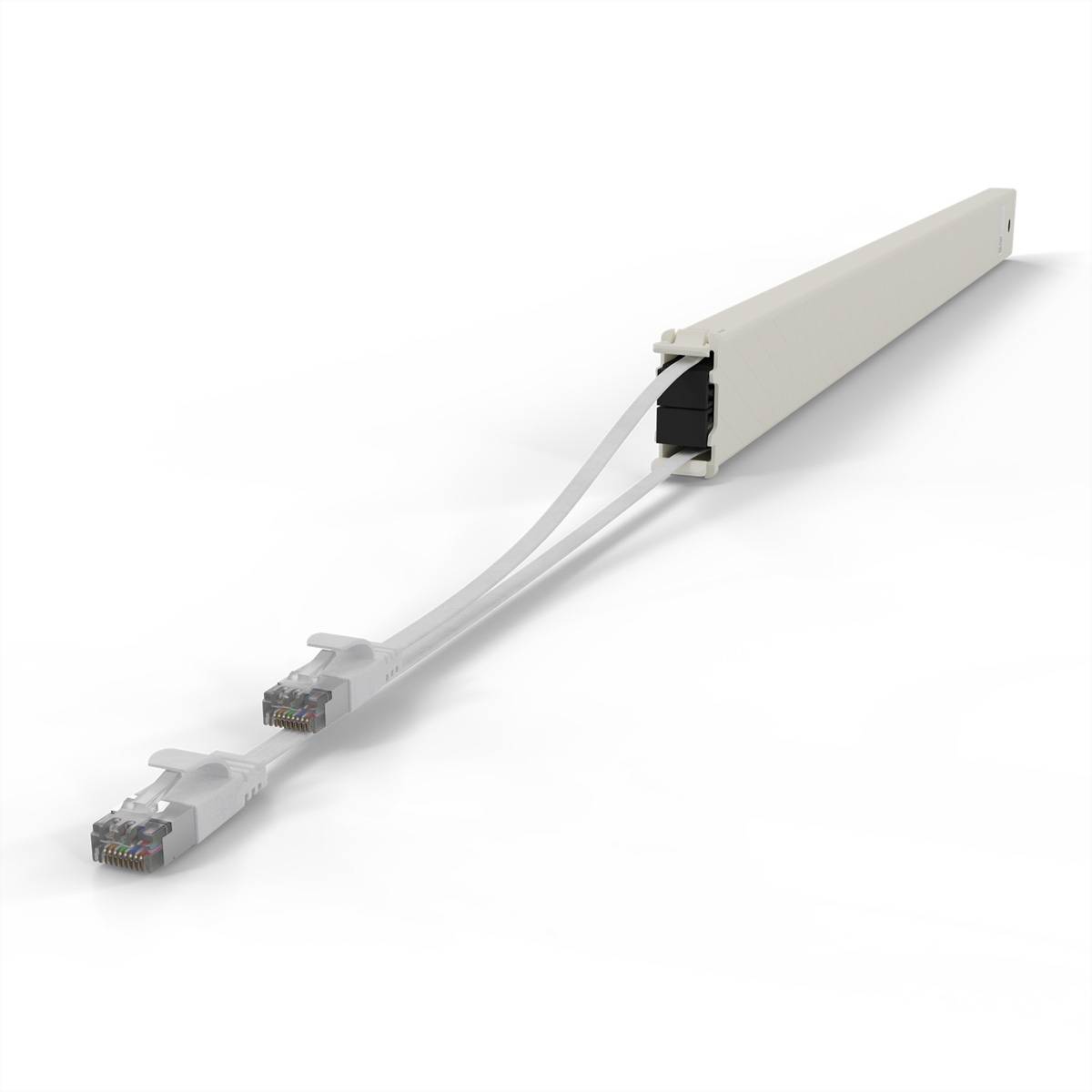 patchbox.one Kassette 46RU STP weiß Cat.6a 2,5m