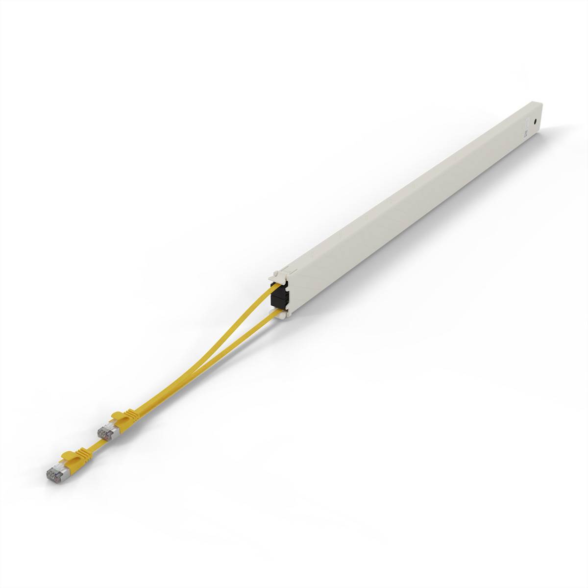 patchbox.one Kassette 46RU STP gelb Cat.6a 2,5m