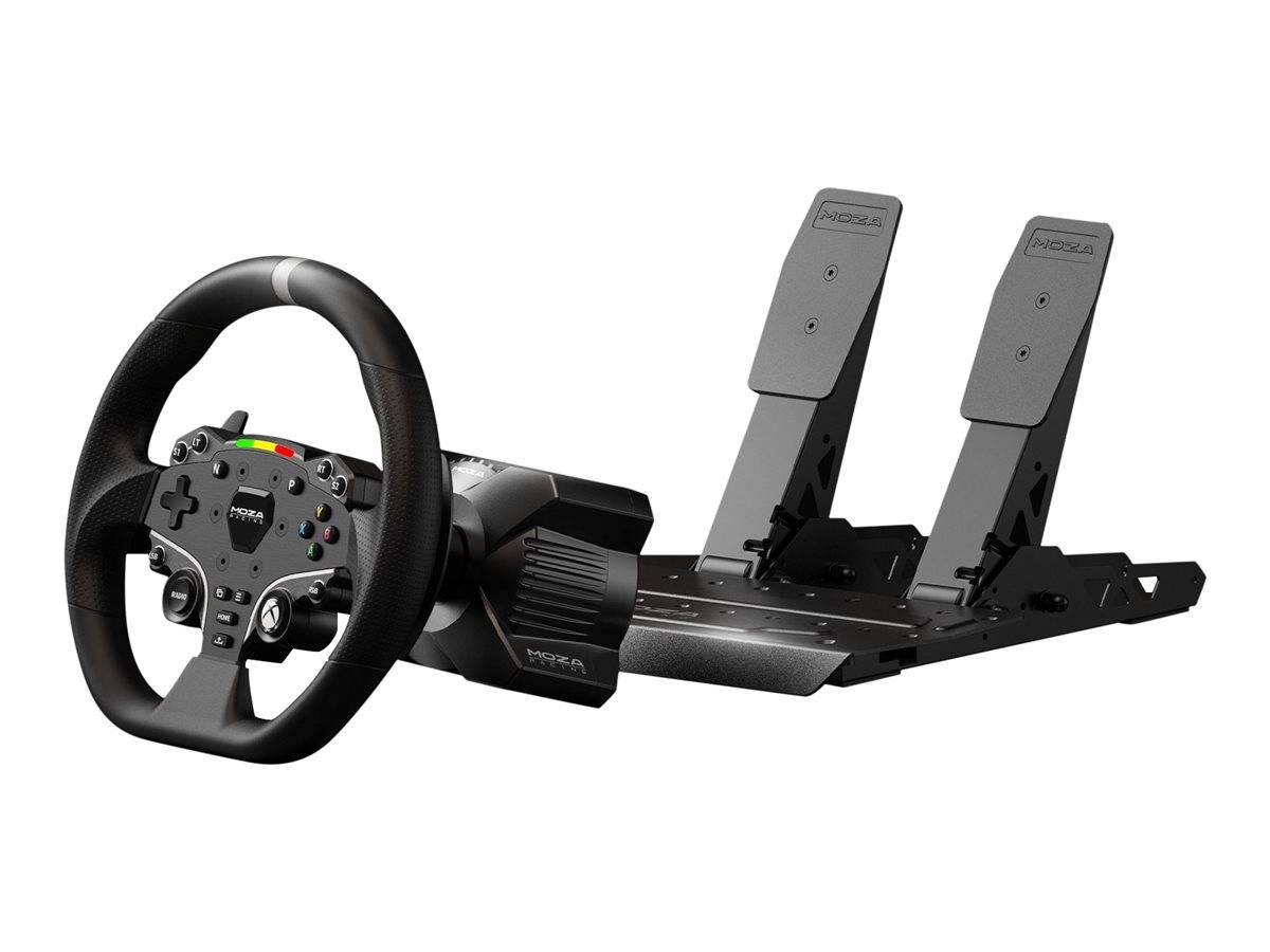 Spieleset - R3 Basis + ES Lenkrad + SRP-Lite Pedale + Moza Racing R3 RS053 Klammern (X-BOX, PC)