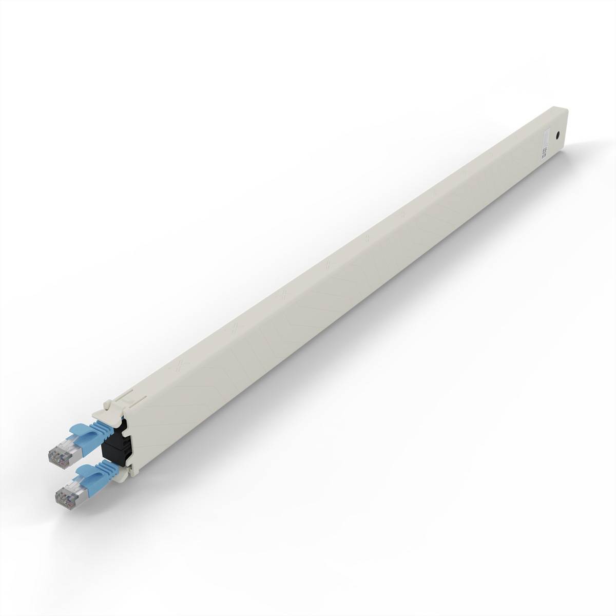 patchbox.one Kassette 30RU STP blau Cat.6a 1,8m