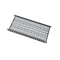 Middle Atlantic Products LL-VP1710, Regal-Platte, Schwarz, Stahl, BGR, BGR-SA, 14,7 mm, 253 mm