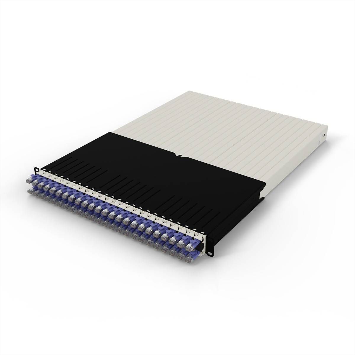 patchbox.one 30RU STP violett Cat.6a 1,8m