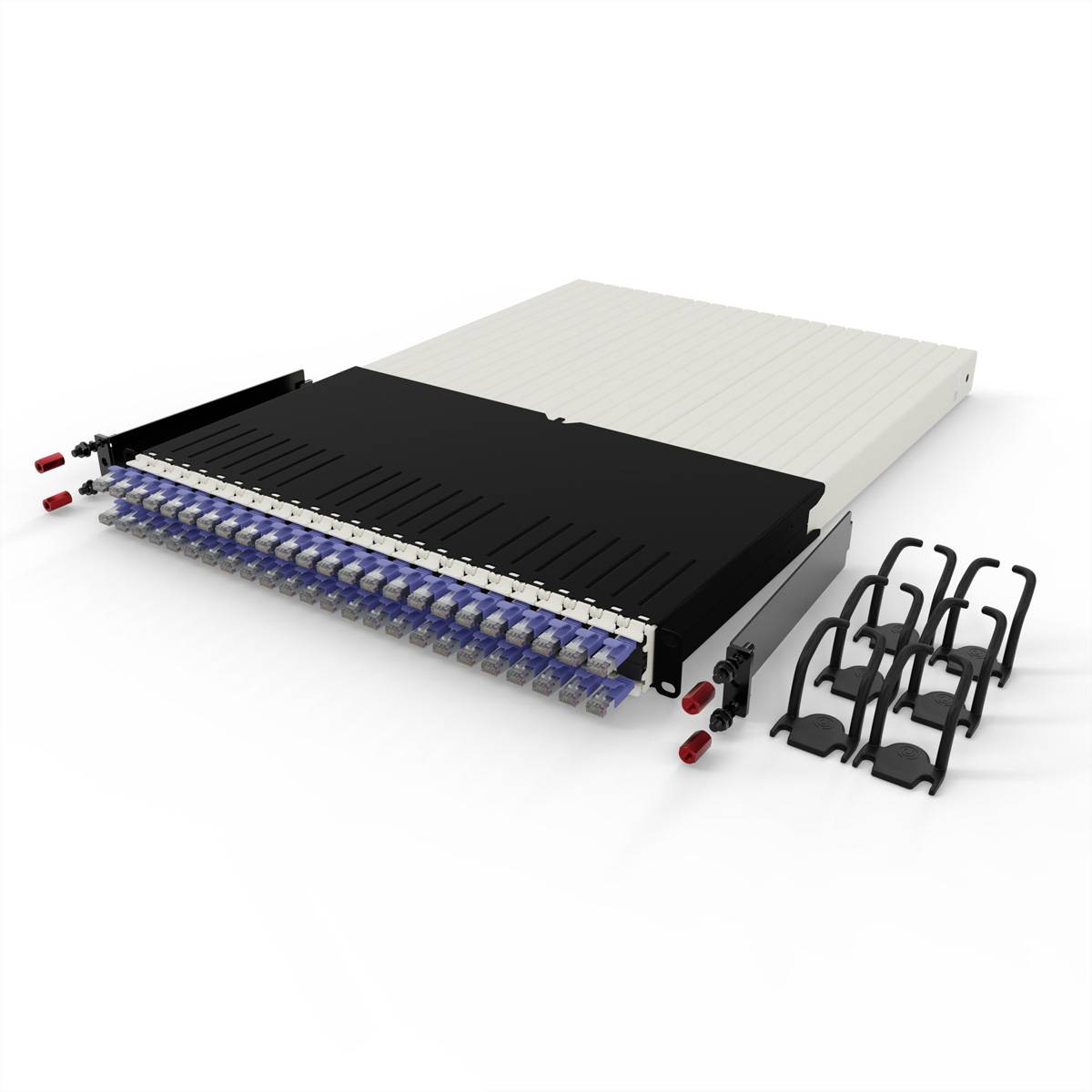 patchbox.one 30RU STP violett Cat.6a 1,8m