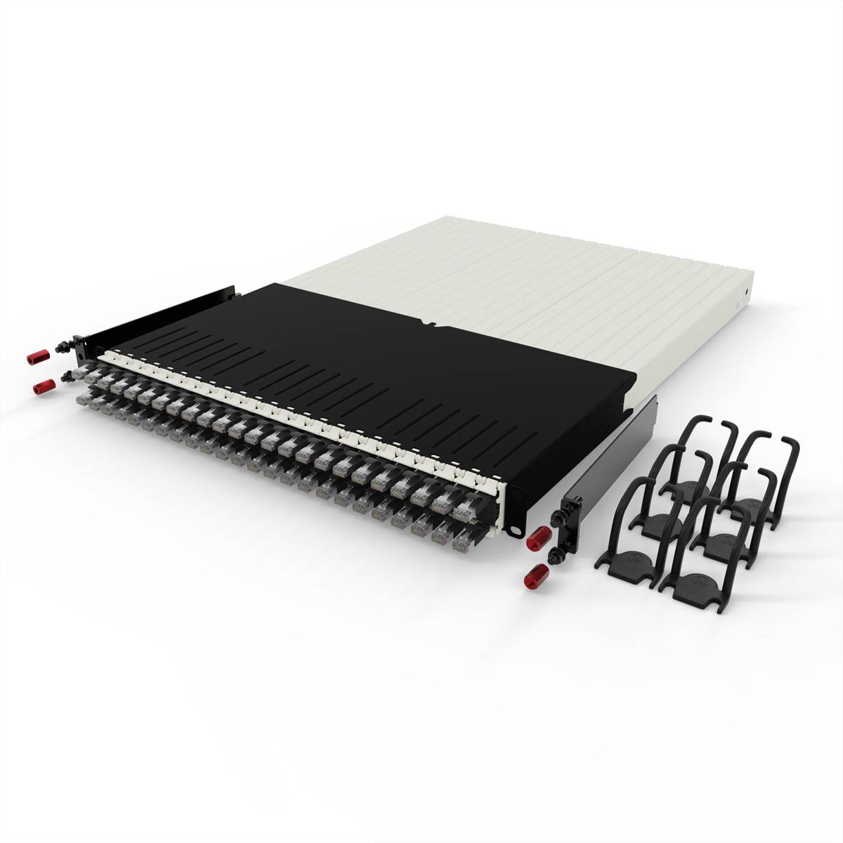 patchbox.one 30RU STP schwarz Cat.6a 1,8m