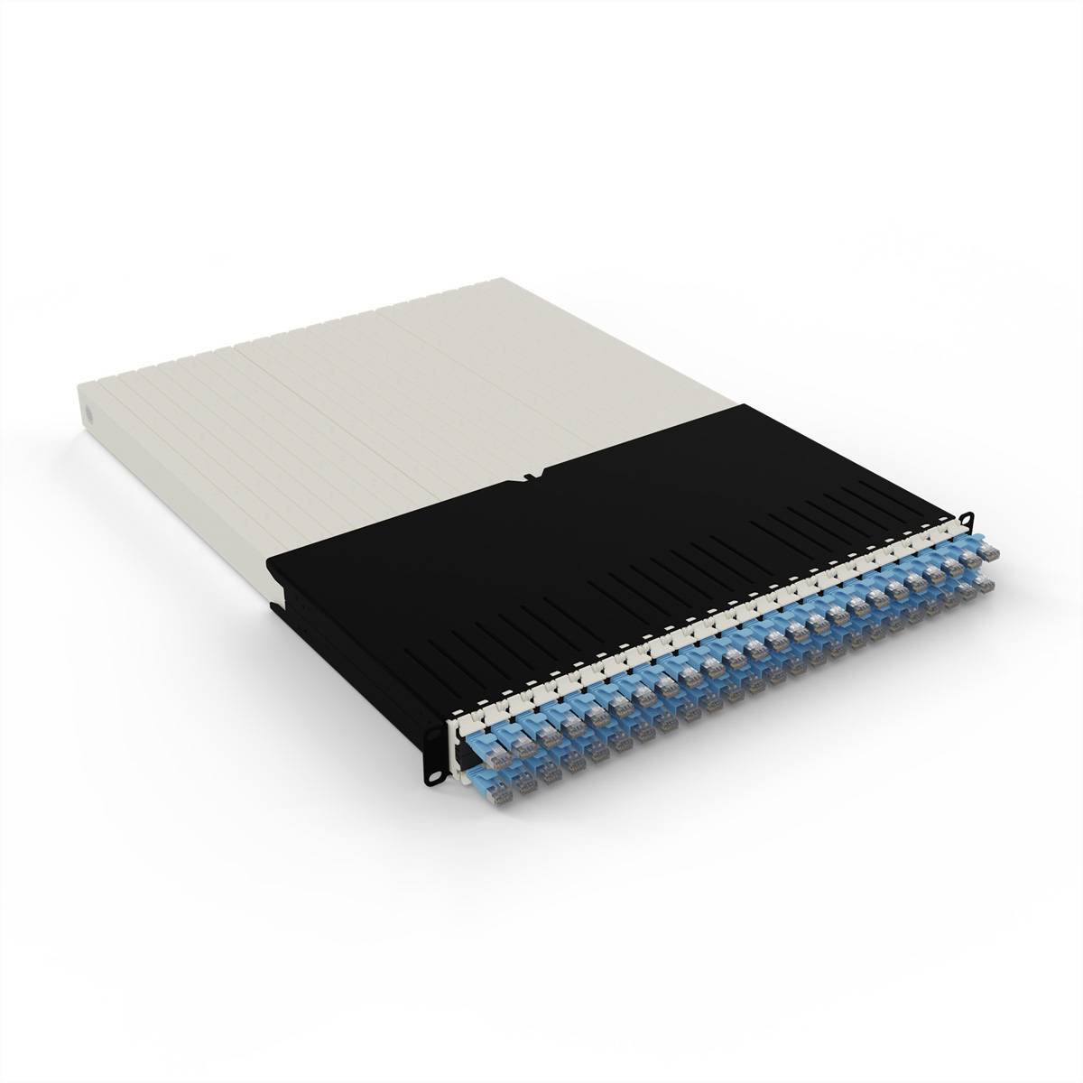 patchbox.one 30RU STP blau Cat.6a 1,8m