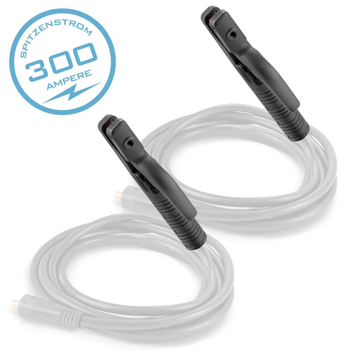 STAHLWERK 2 x Elektrodenhalter 300 A Elektrodenklemme Elektrodenzange