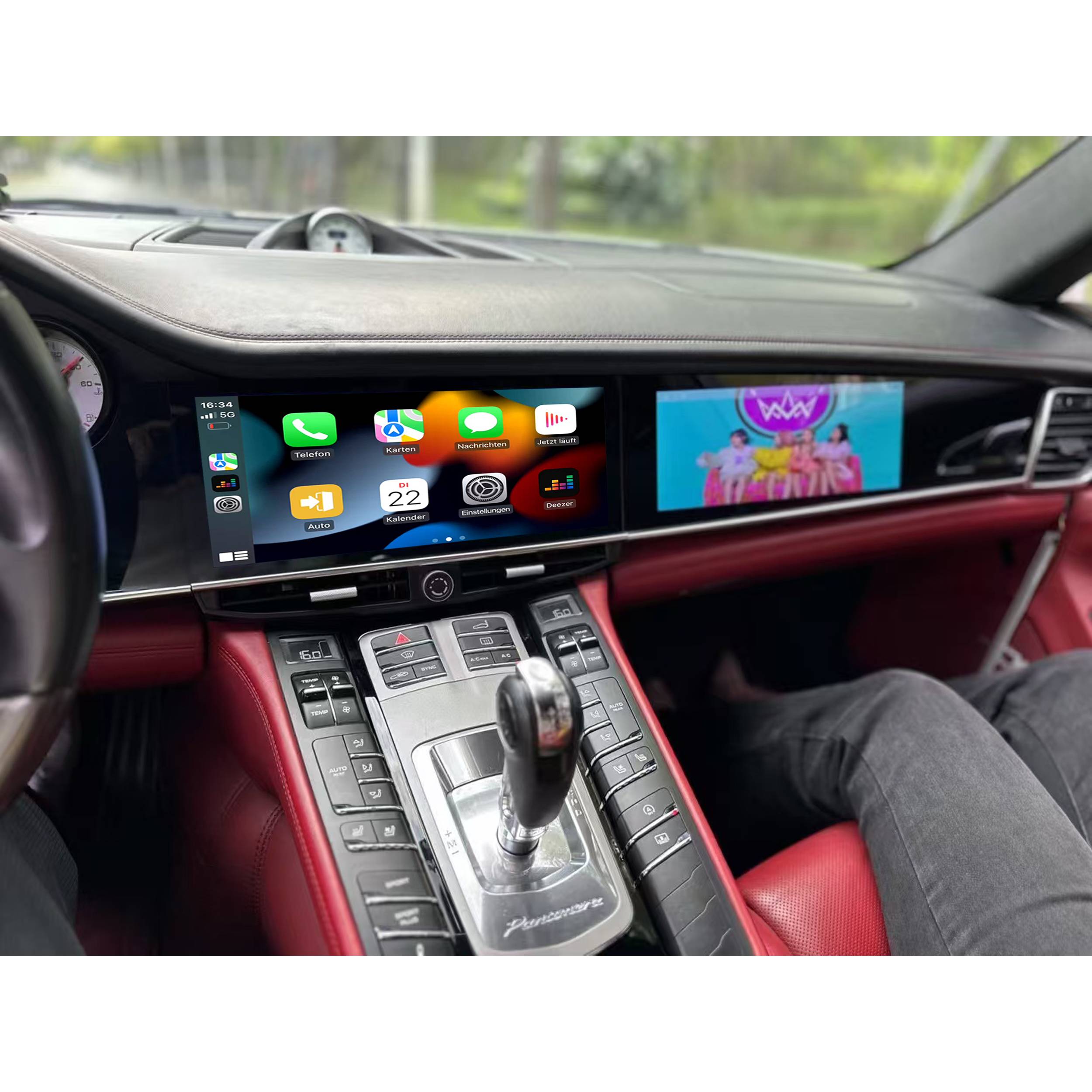 Für Porsche Macan BOSE PCM 3.1 12+12" Touchscreen Android Navi GPS CarPlay