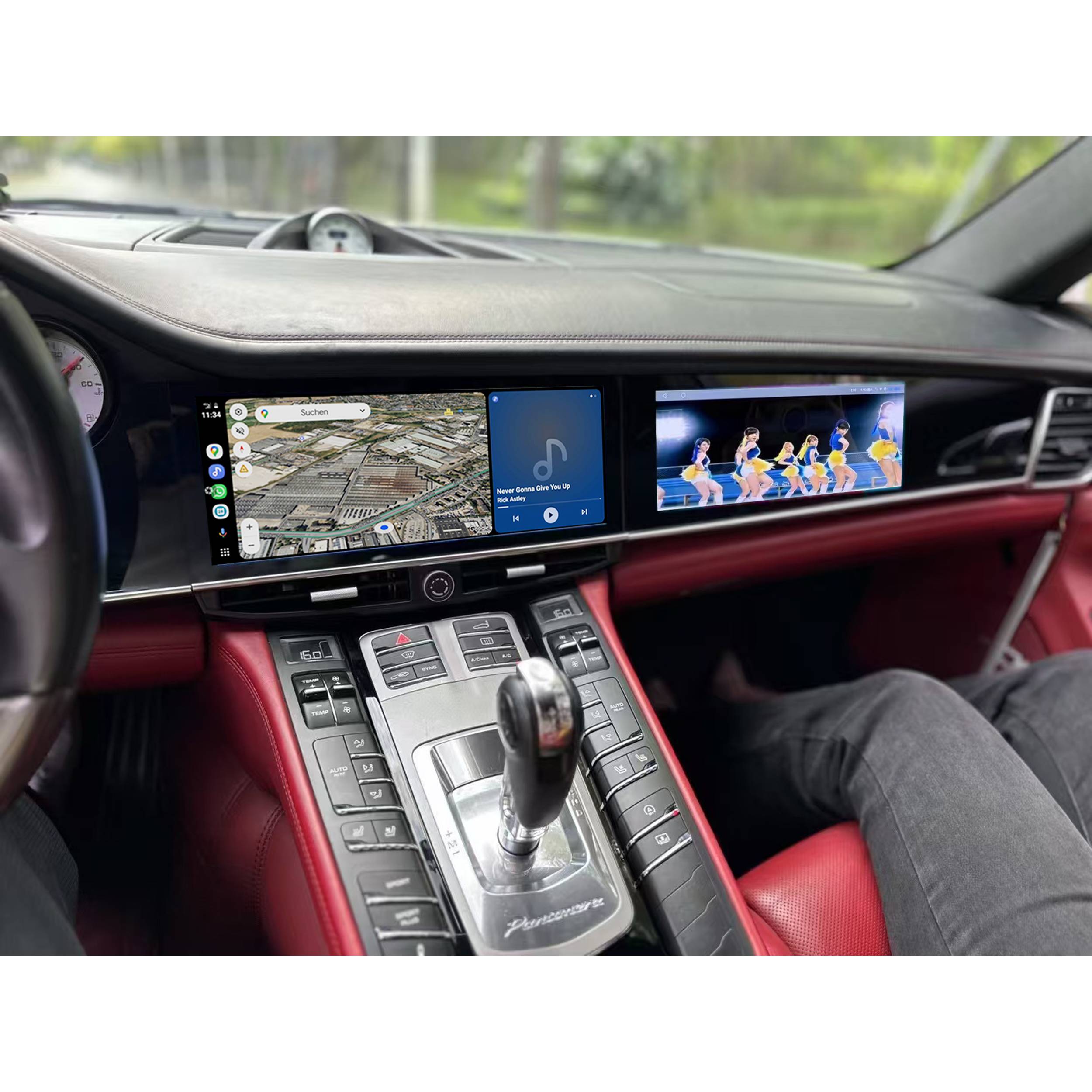 Für Porsche Cayenne 92A PCM 3.1 12+12" Touchscreen Android Navi GPS CarPlay