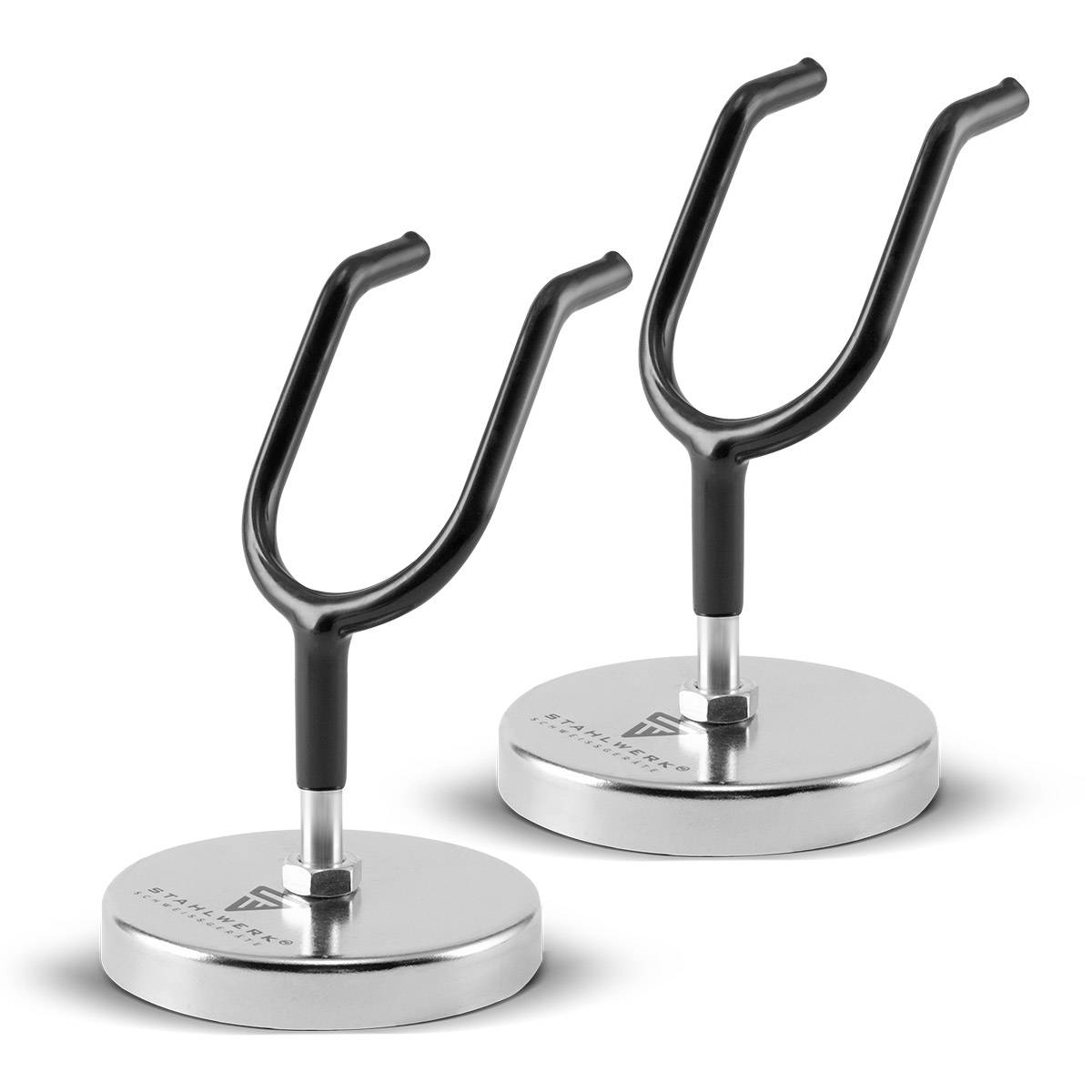 STAHLWERK 2 x Lackierpistolen-Halterung mit magnetischem Fuß