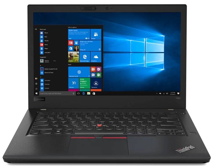 Lenovo ThinkPad T480 i5-7300U 14" FHD Webcam Win 10 Pro DE 32 GB 512 GB SSD