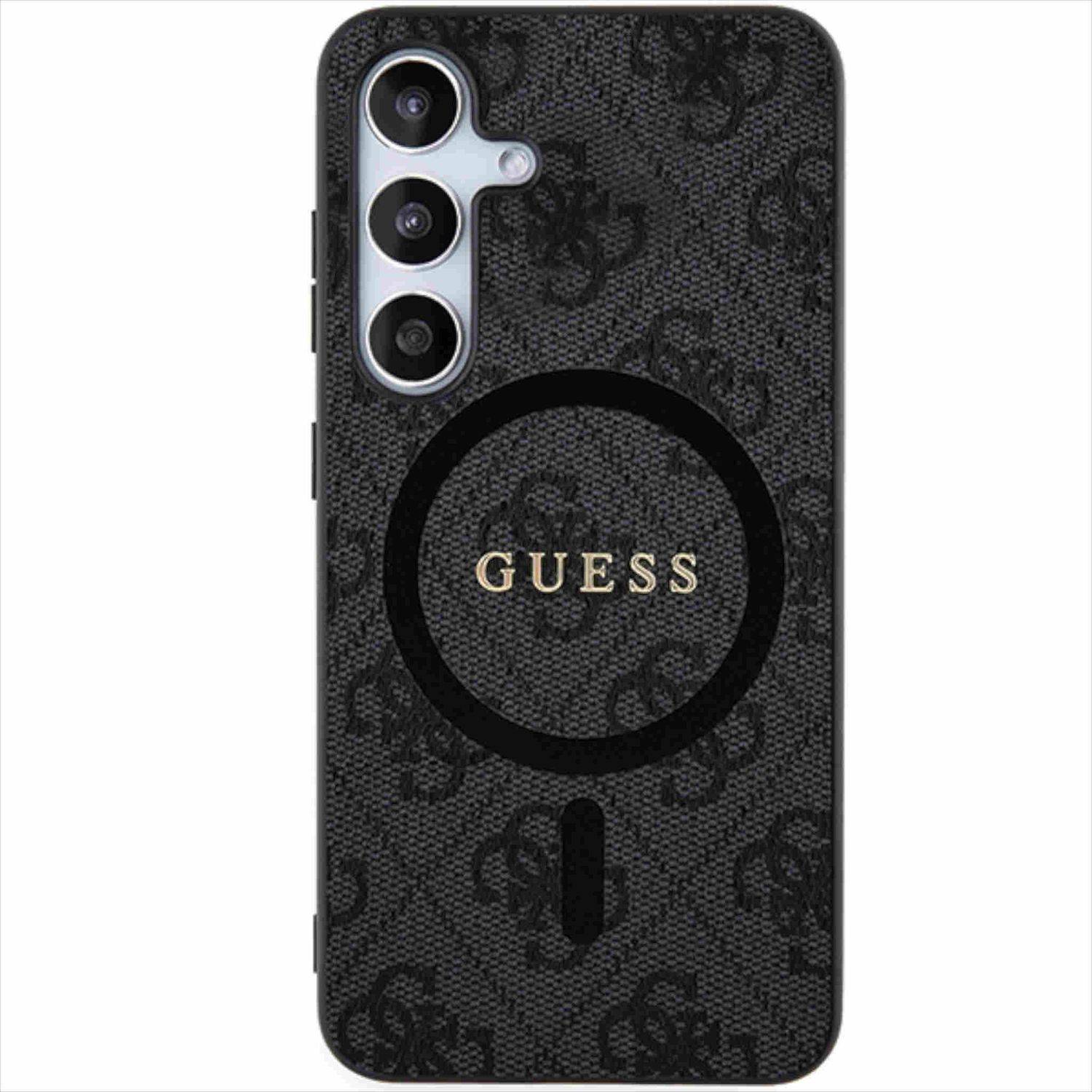 Guess Samsung Galaxy S24 4G Collection Metal Logo MagSafe Case.