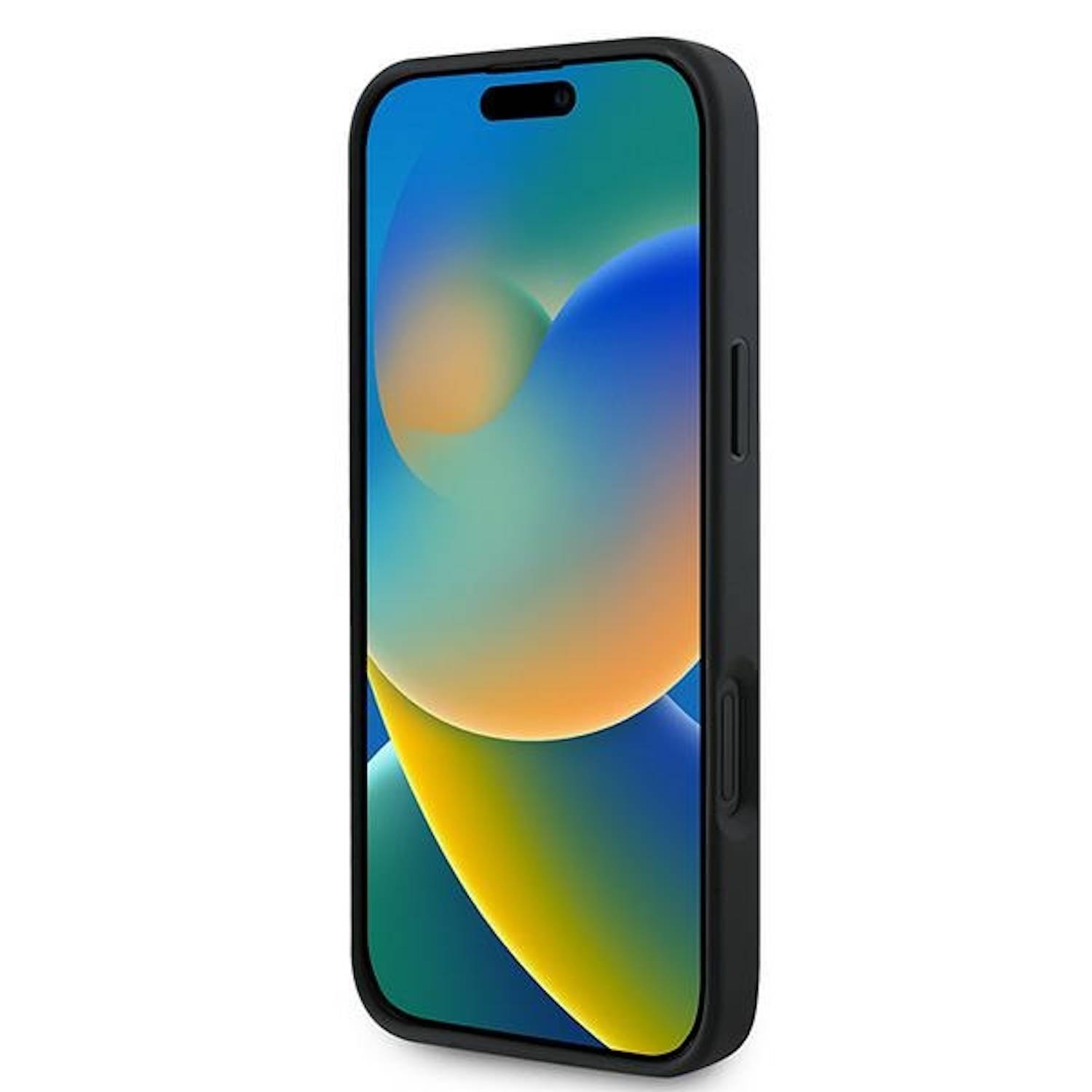 GUESS Apple iPhone 16 Plus Hardcase Hülle 4G Streifen Design MagSafe