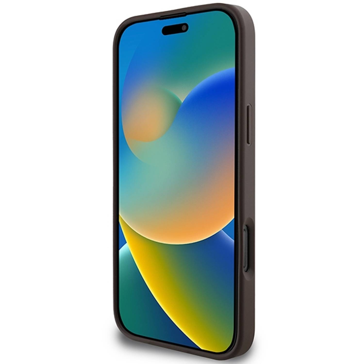 GUESS Apple iPhone 16 Pro Max Hardcase Hülle 4G Streifen Design MagSafe