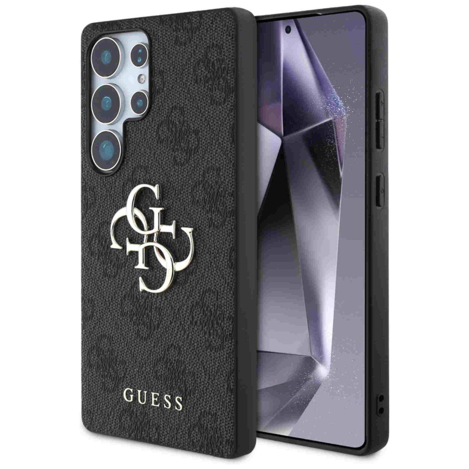 Guess Samsung Galaxy S25 Ultra Schutzhülle Big 4G Logo Classic Schwarz
