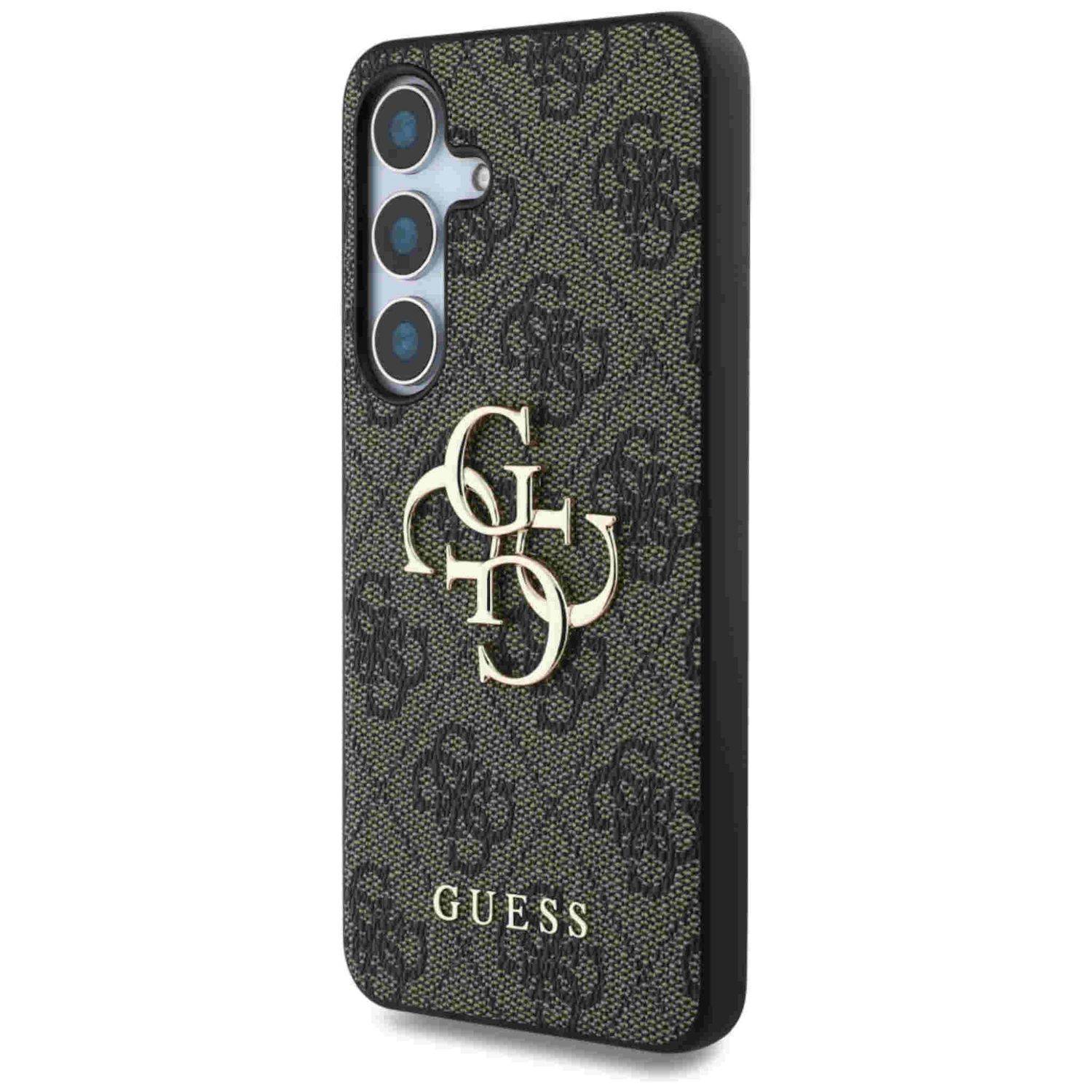Guess Samsung Galaxy S25 Plus Schutzhülle Big 4G Logo Classic Braun